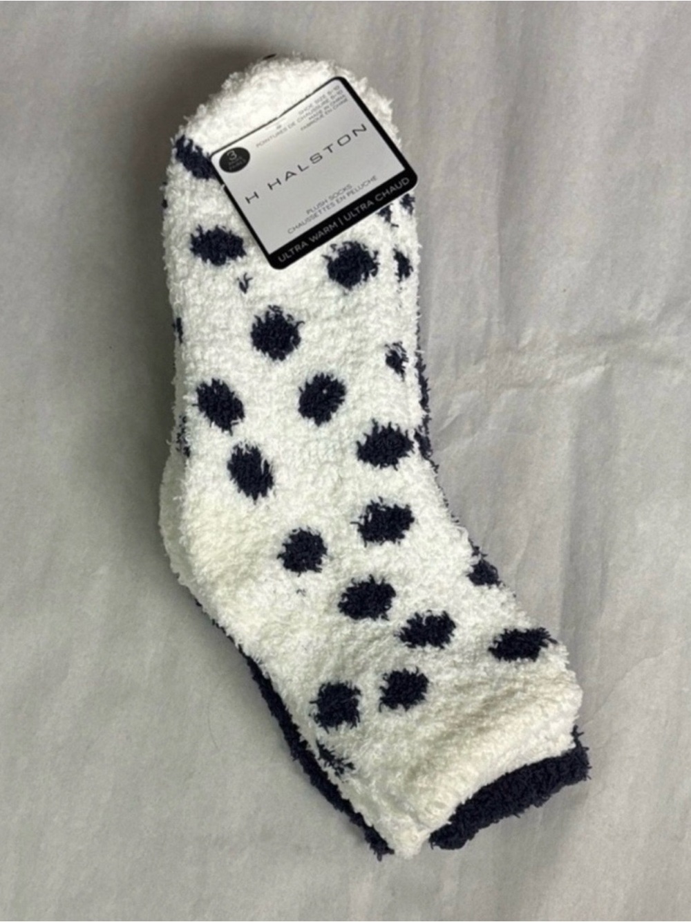 New Halston Socks Women’s 3 Pair Ultra Warm Fuzzy Cozy Plush Socks Casual Soft